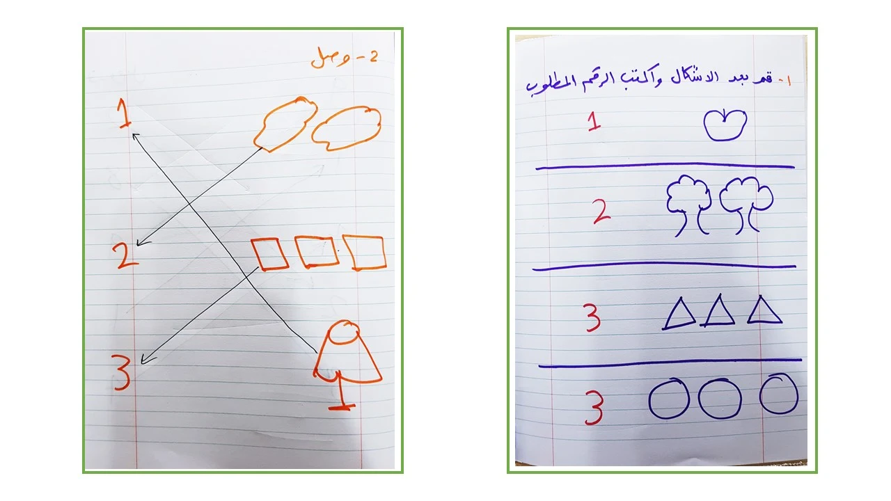 تعليم الارقام للاطفال تعليم الارقام العربية والانجليزية من 1حتى 10