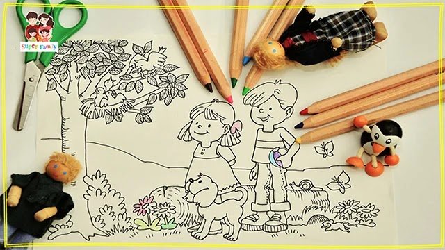 رسم وتلوين للأطفال