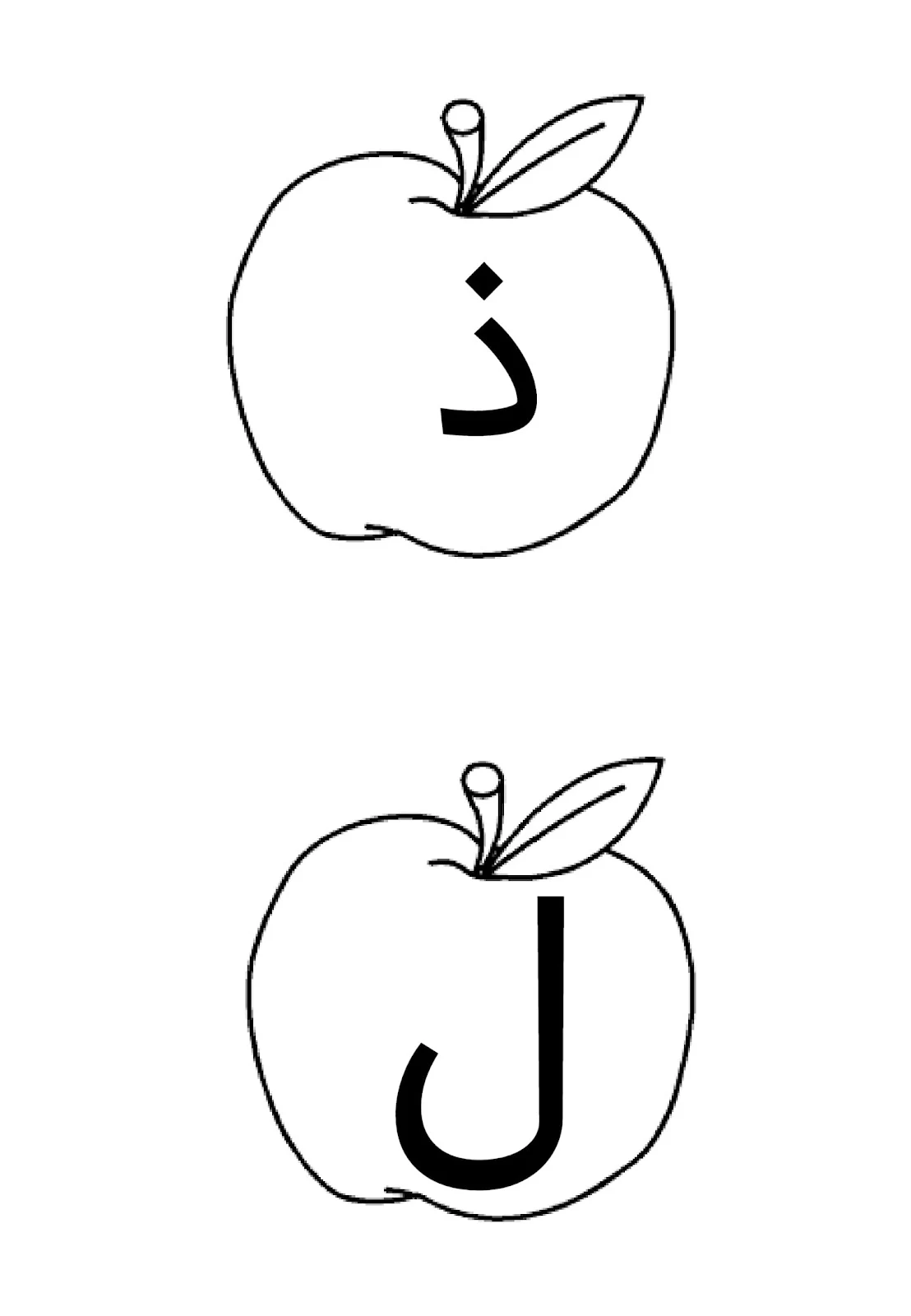 الحروف العربية