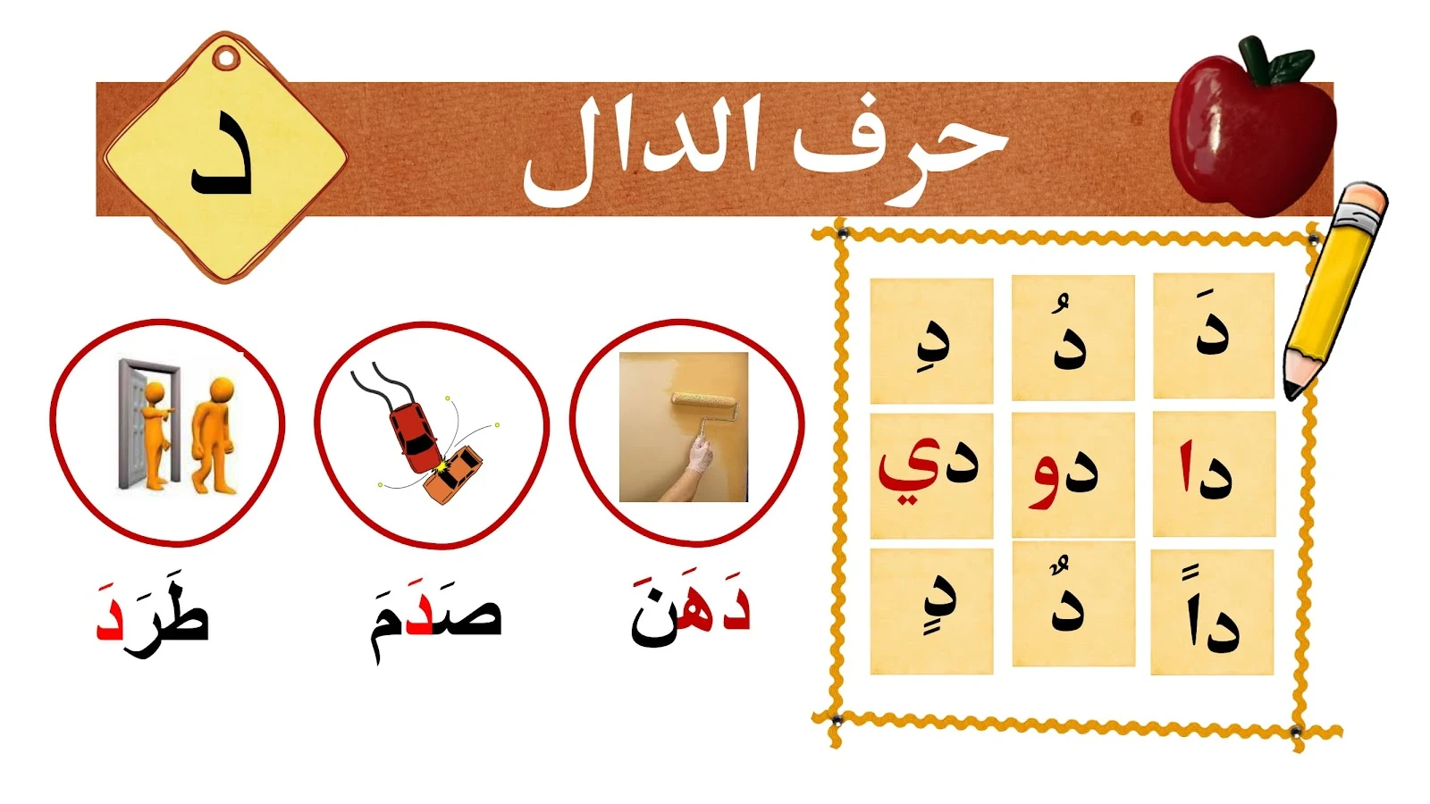 حرف الدال حرف الدال