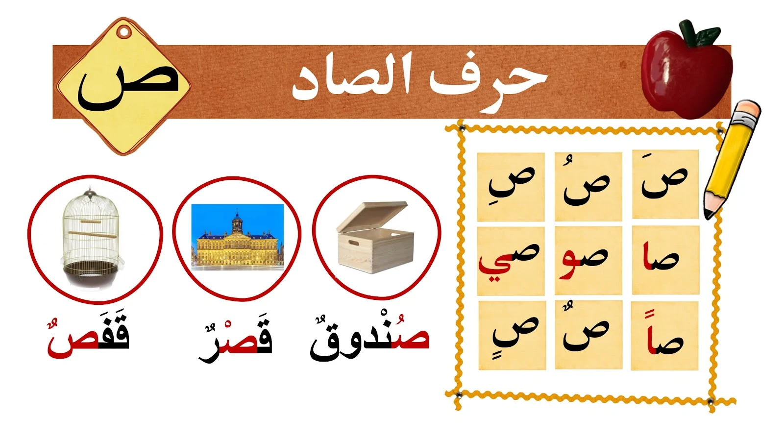 حرف الصاد حرف الصاد