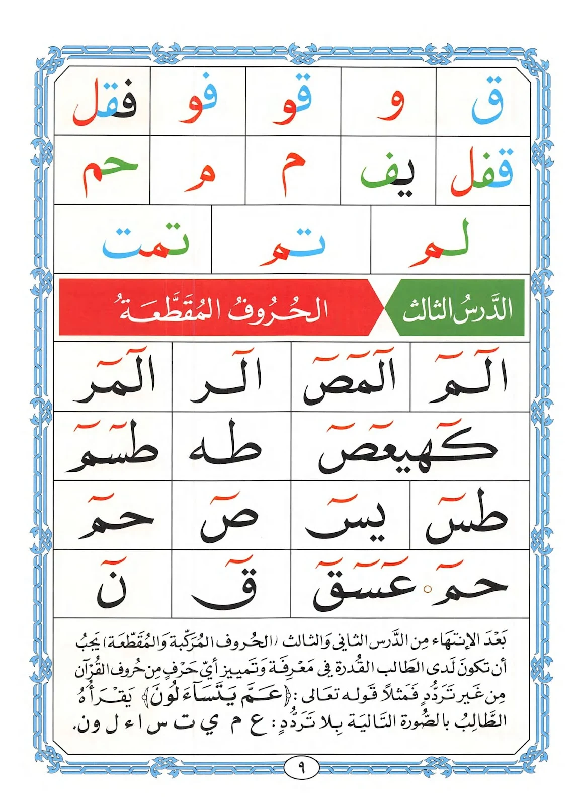 تحميل كتاب القاعدة النورانية لتعليم الاطفال القرآن الكريم pdf