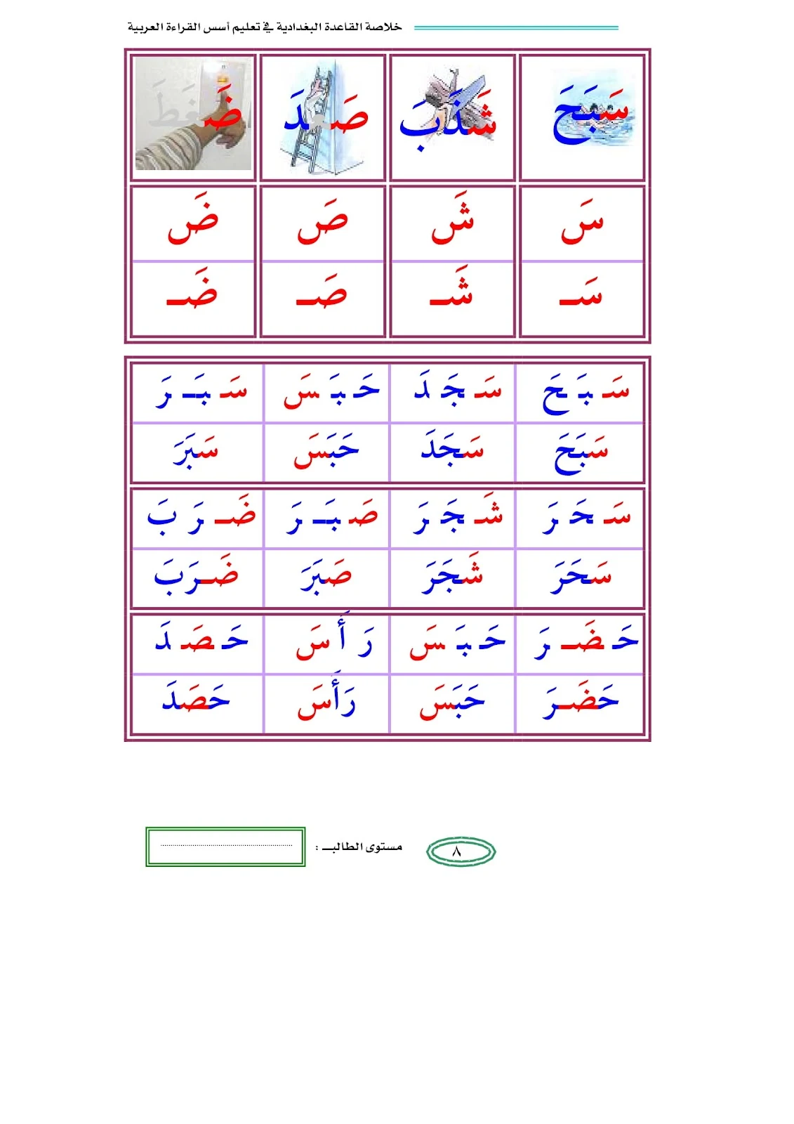 تحميل كتاب خلاصة القاعدة البغدادية لتعليم الاطفال القراءة والكتابة pdf تحميل كتاب خلاصة القاعدة البغدادية لتعليم الاطفال القراءة والكتابة pdf