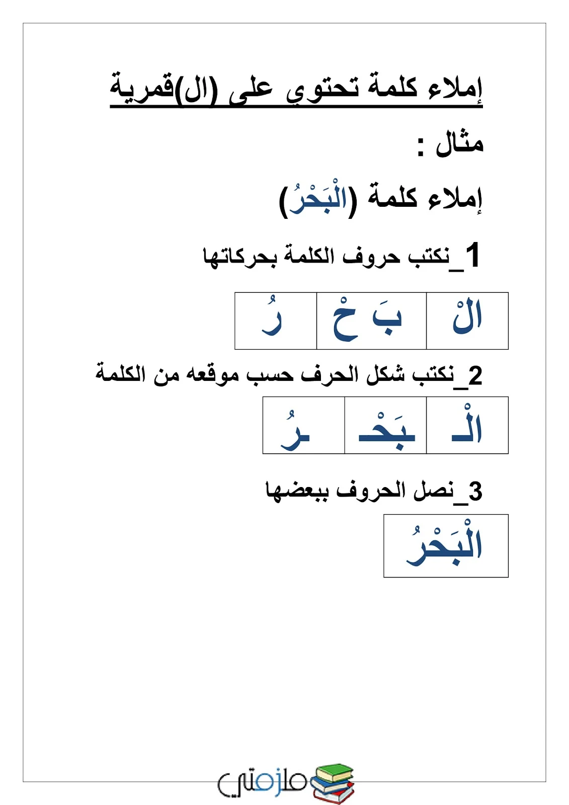 ملزمة خطوات تعلم الإملاء pdf تحميل مباشر ملزمة خطوات تعلم الإملاء pdf تحميل مباشر