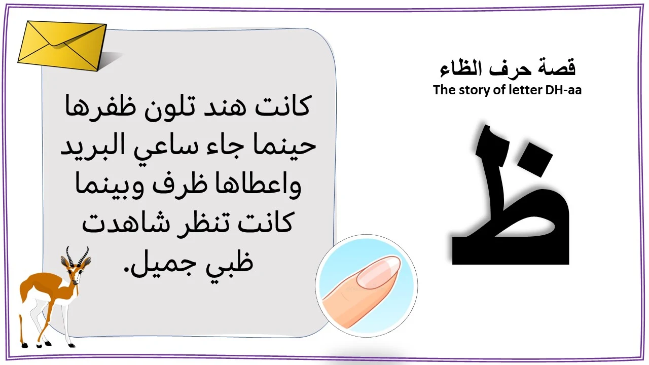 قصة حرف الظاء
