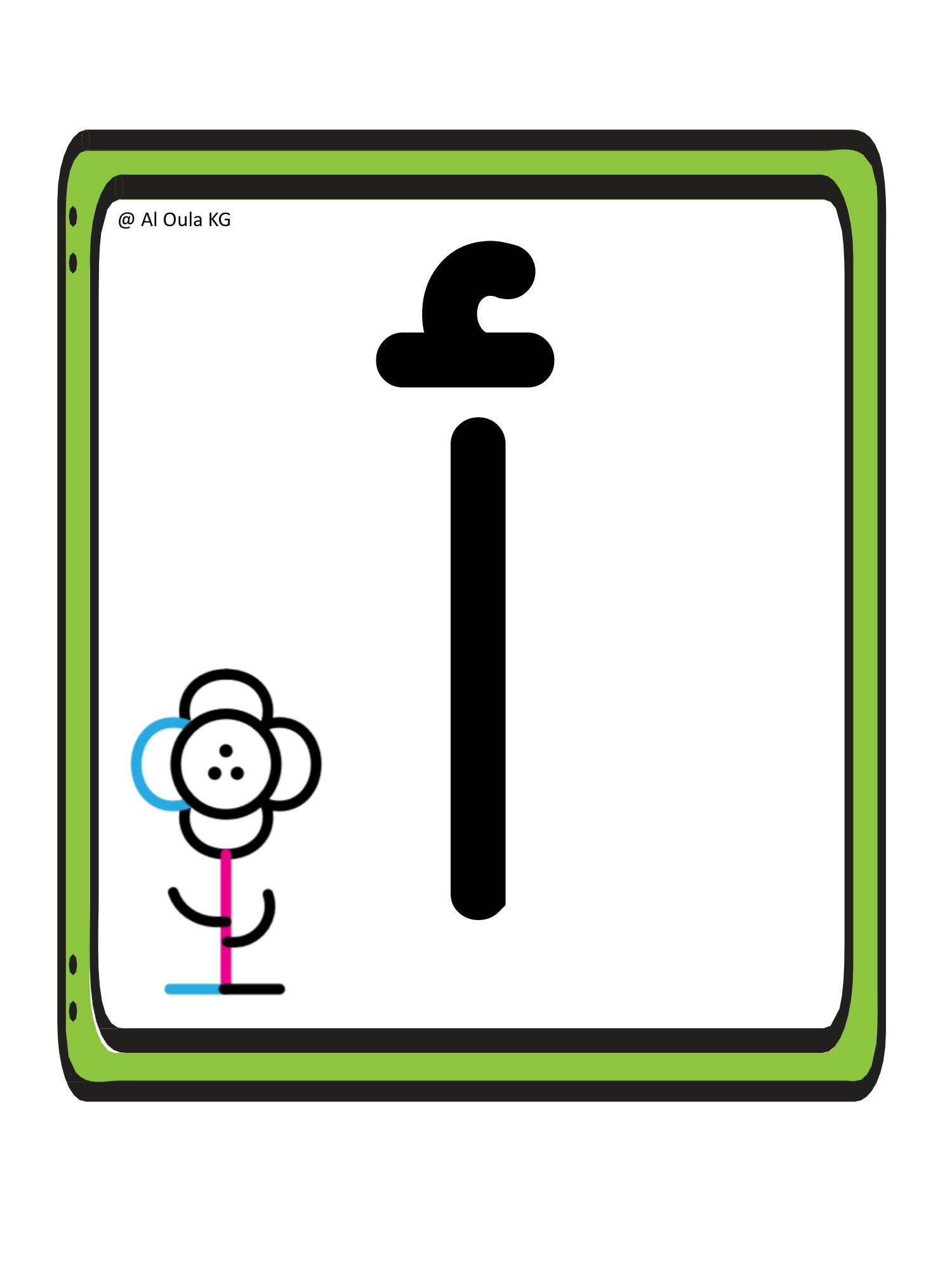 بطاقات عرض الحروف الهجائية للأطفال: ملف PDF تحميل مباشر مجاني