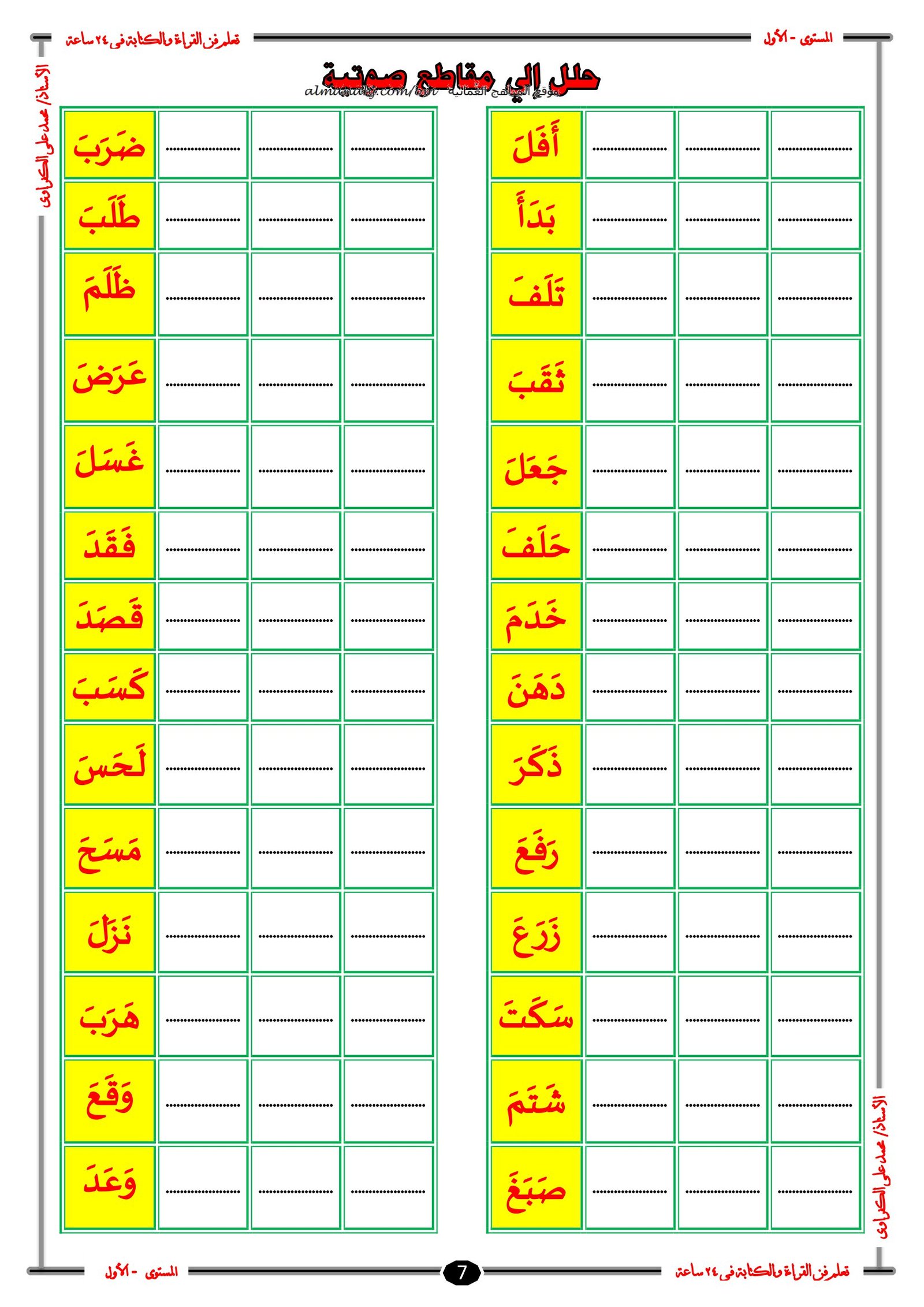مذكرة تعلم فن القراءة والكتابة pdf تحميل مباشر مذكرة تعلم فن القراءة والكتابة pdf تحميل مباشر