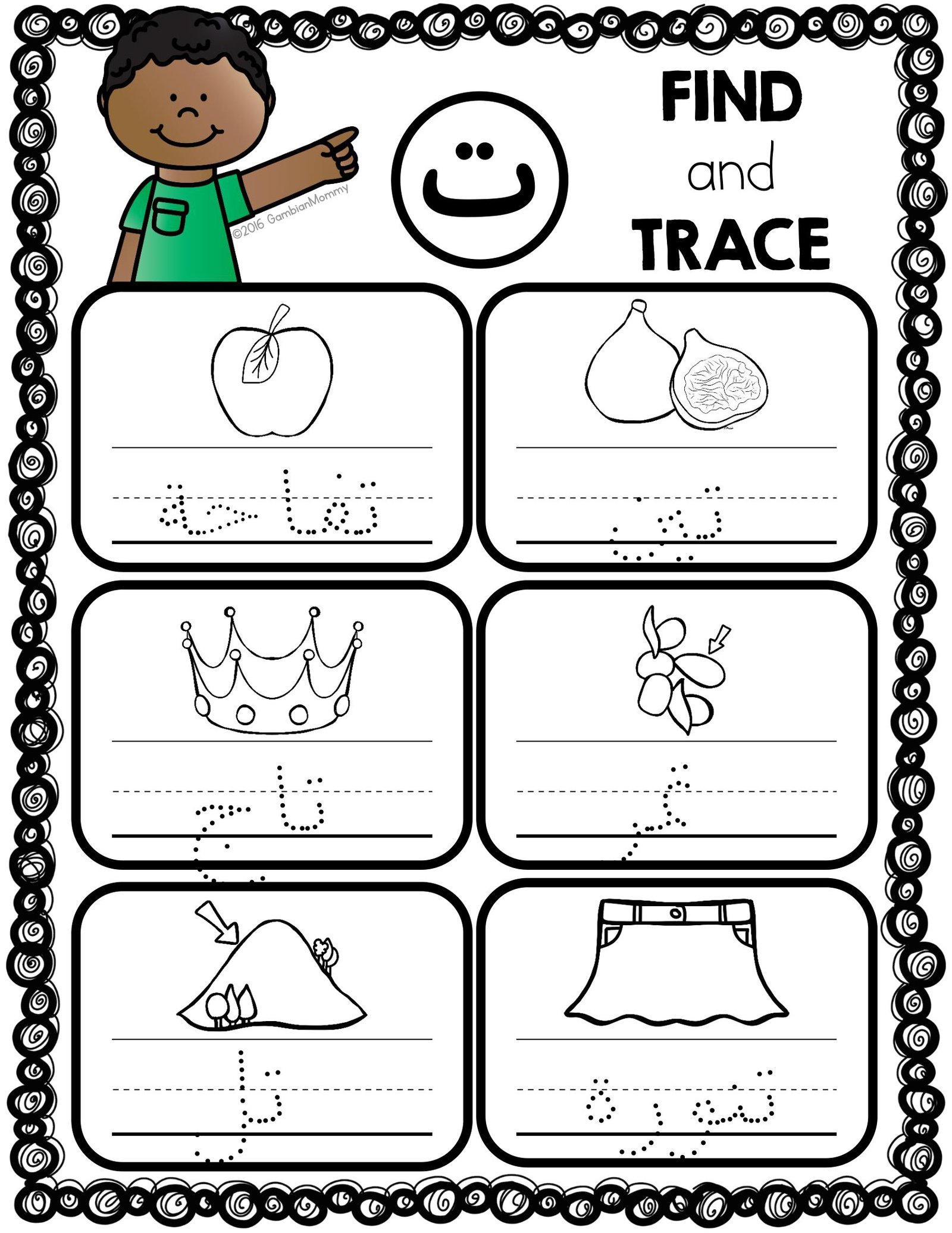 تعليم الاطفال القراءة والكتابة: مذكرة PDF اجد وتتبع الكلمات- استراتيجيات فعّالة وموارد تعليمية مجانية