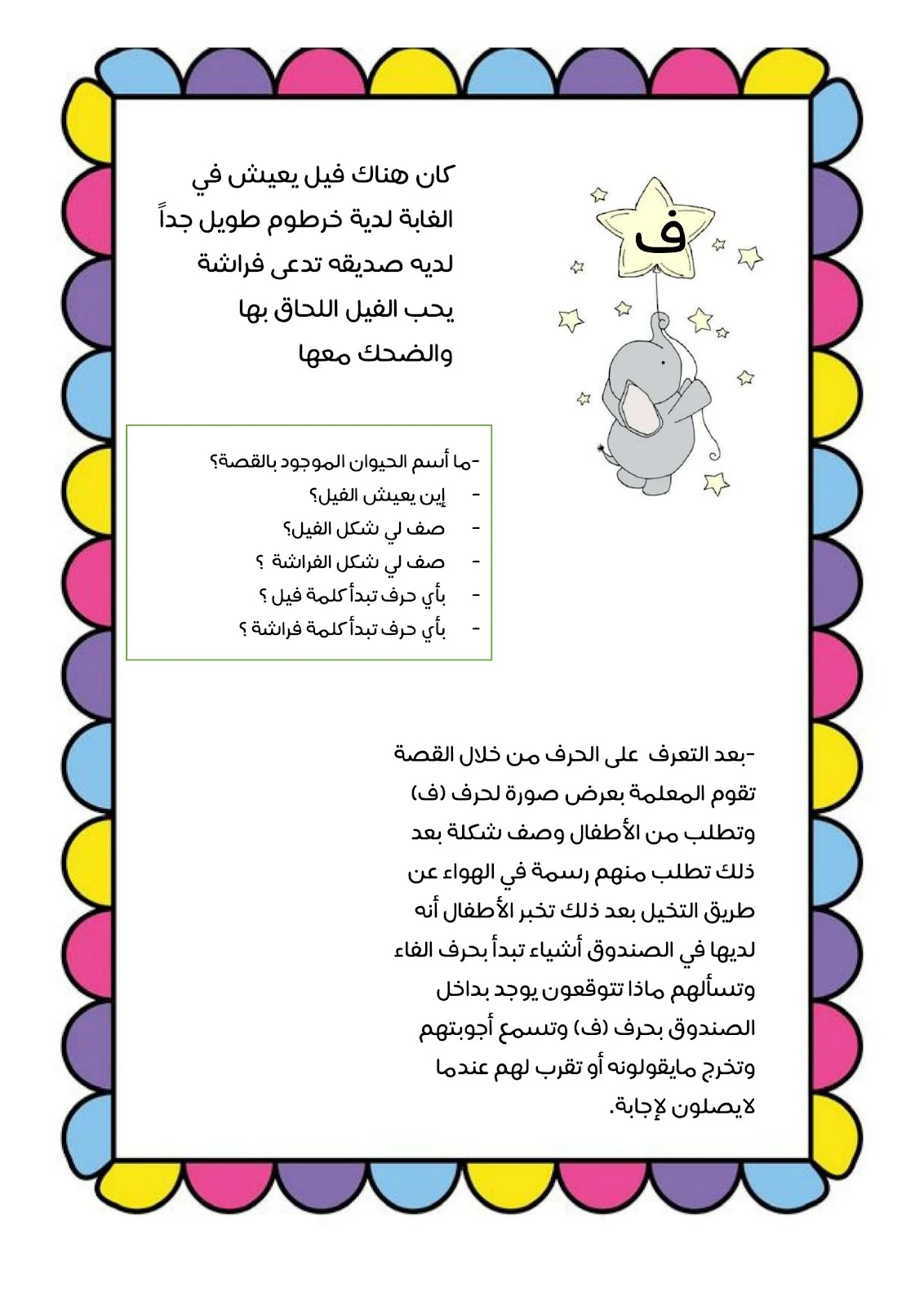 كراسة شرح الحروف العربية kg2 رابط تحميل مباشر مجاني pdf كراسة شرح الحروف العربية kg2 رابط تحميل مباشر مجاني pdf