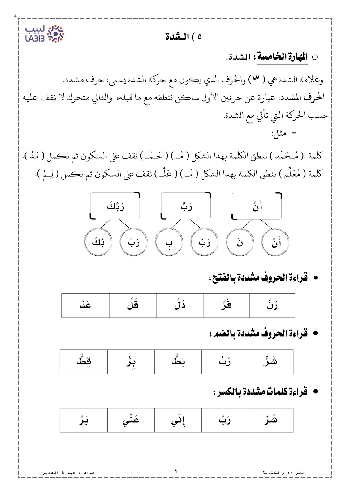 أقوي كراسة لتعلم مهارات القراءة والكتابة pdf تحميل مباشر مجاني