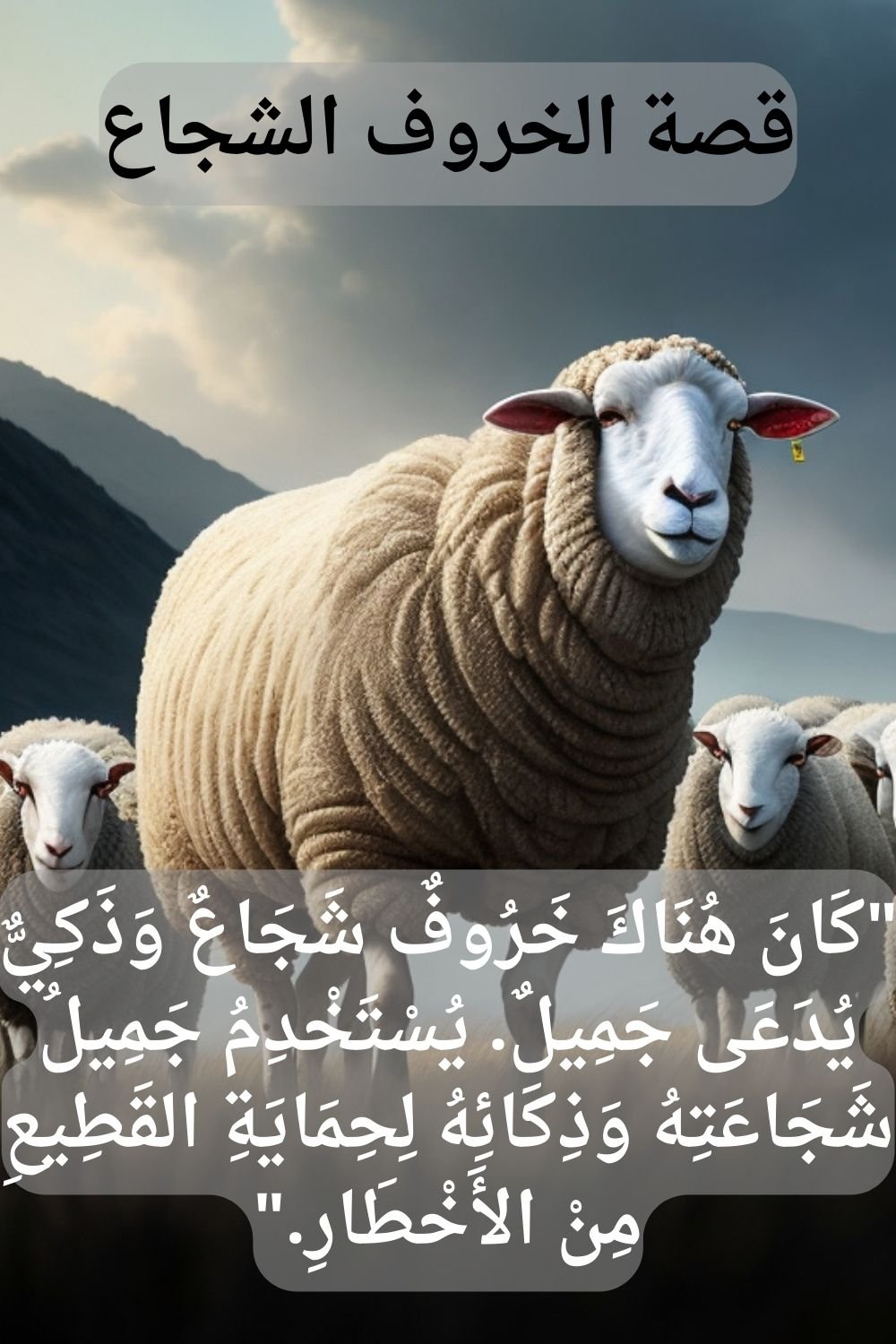 قصص لتدريب الأطفال على القراءة مرحلة ما بعد تعلم الحروف| الخروف الشجاع + القط الصغير