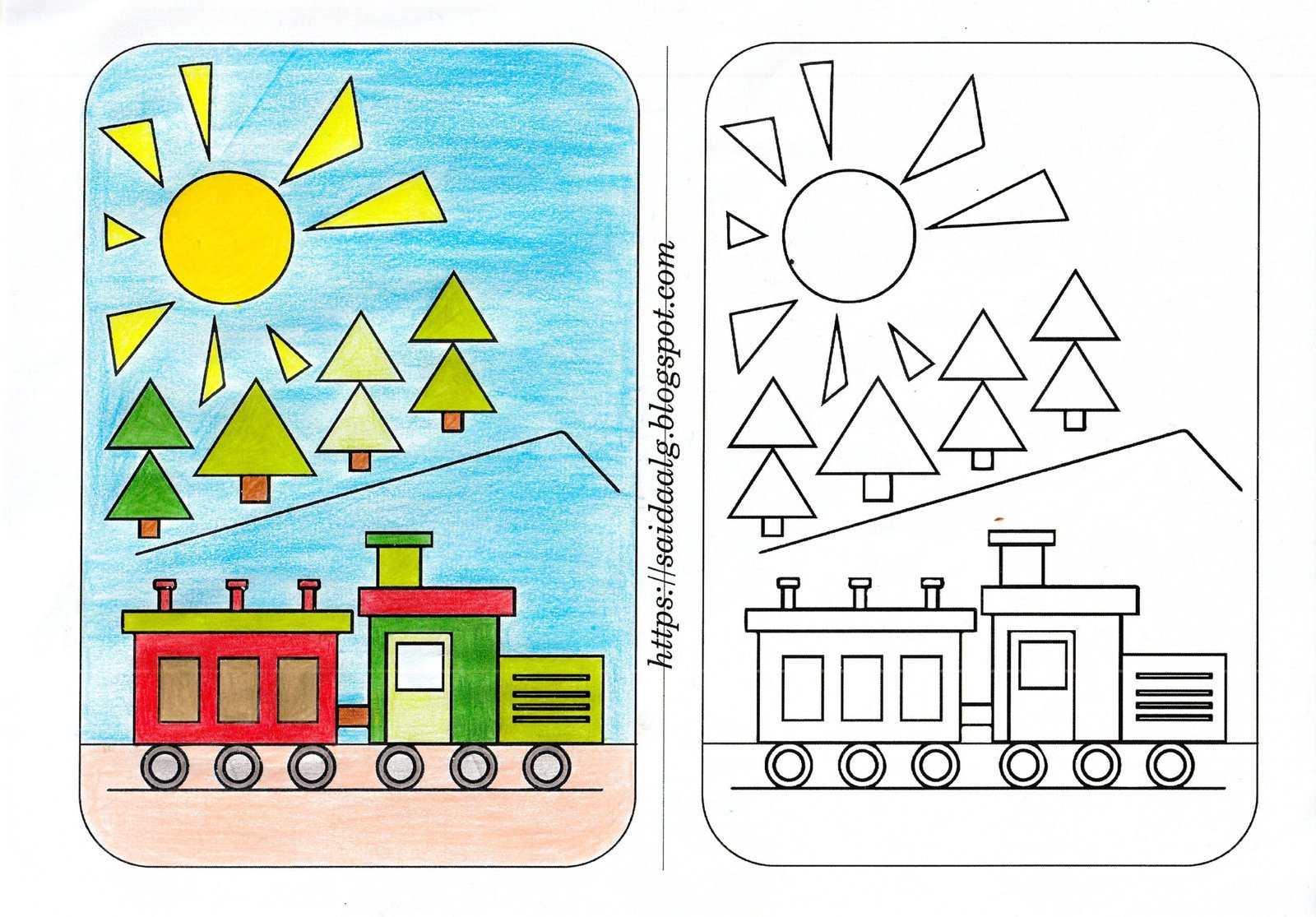 أوراق التلوين المتطابق 2 pdf تحميل مباشر مجاني