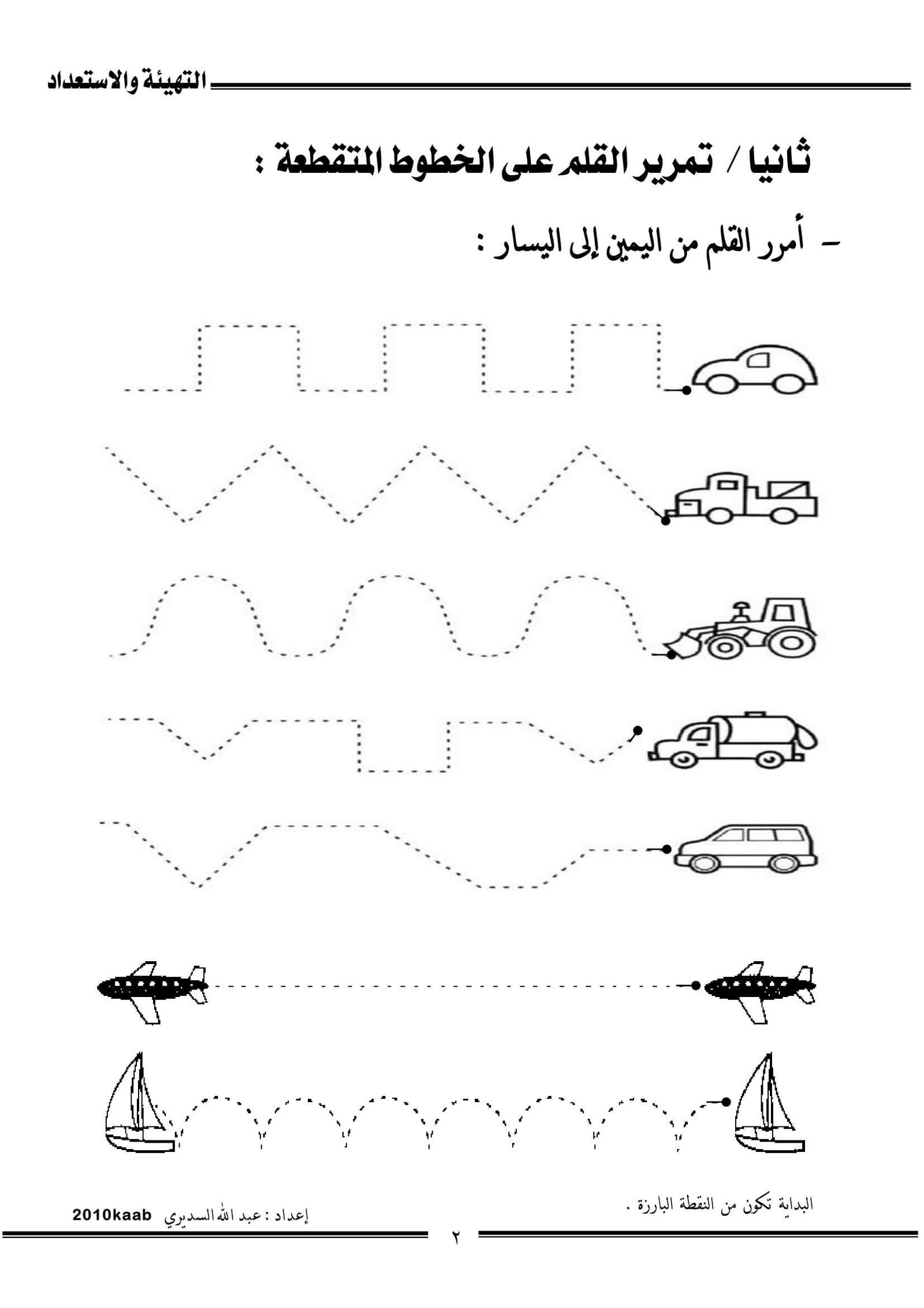 أوراق عمل التهيئة والاستعداد للصف الأول |عبدالله السديري أوراق عمل التهيئة والاستعداد للصف الأول |عبدالله السديري
