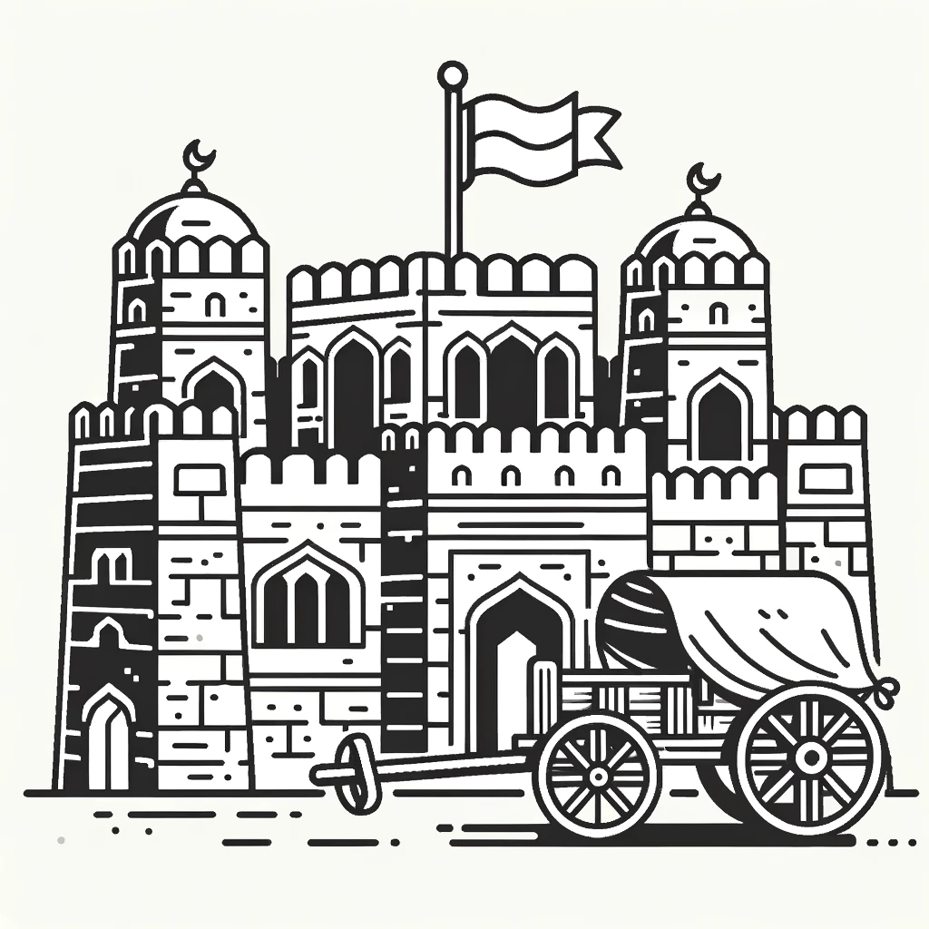 أوراق تلوين اليوم الوطني في قطر 2023 للأطفال