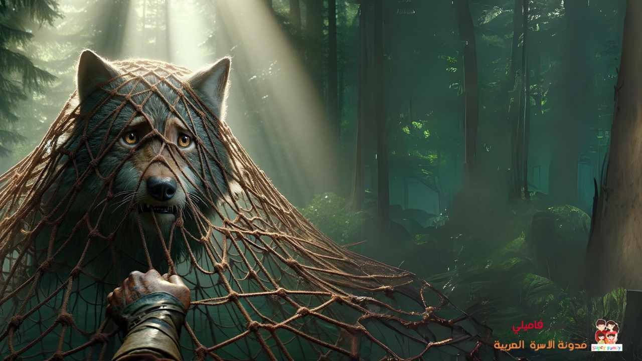 قصة الارنب الذكي والذئب العابث قصة قصيرة مصورة للاطفال قبل النوم PDF