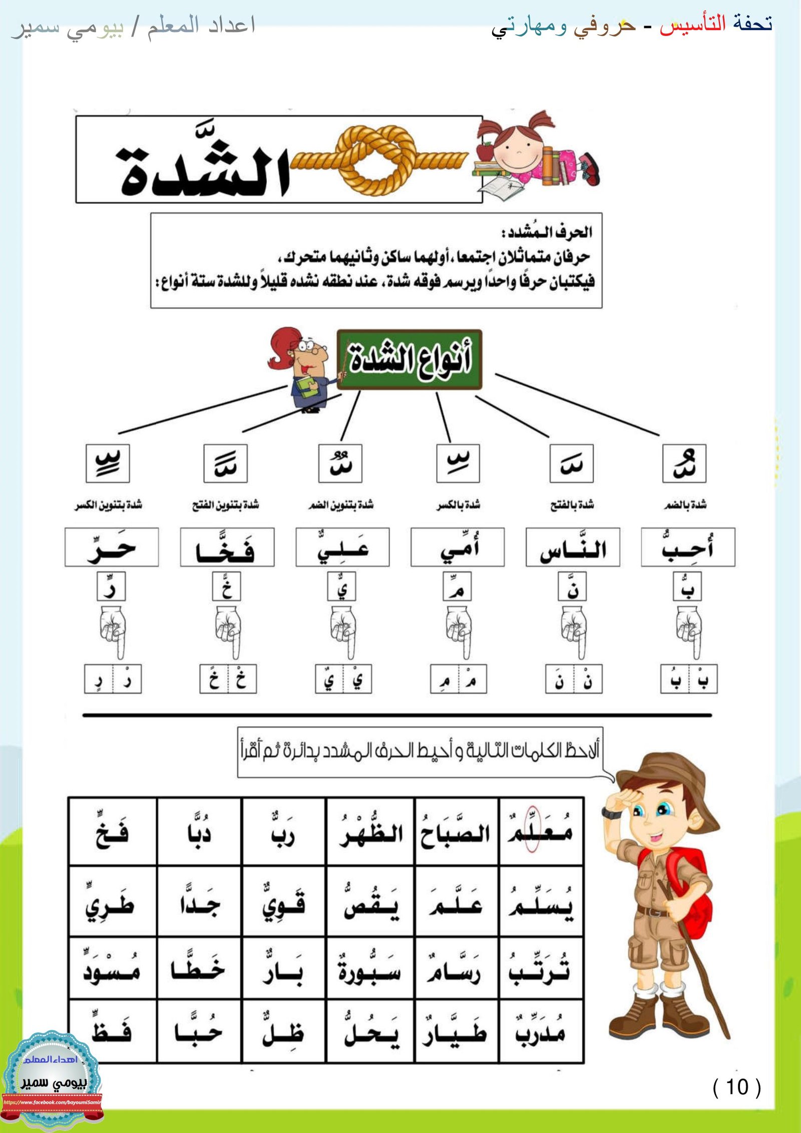 ملزمة تحفة التأسيس حروفي ومهارتي للأستاذ بيومي سمير pdf تحميل مجاني