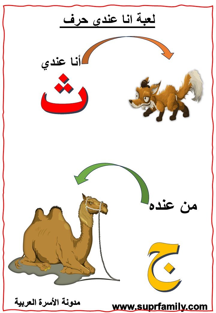 رحلة ممتعة مع حرف الجيم: أوراق عمل تفاعلية لتعليم القراءة والكتابة للأطفال