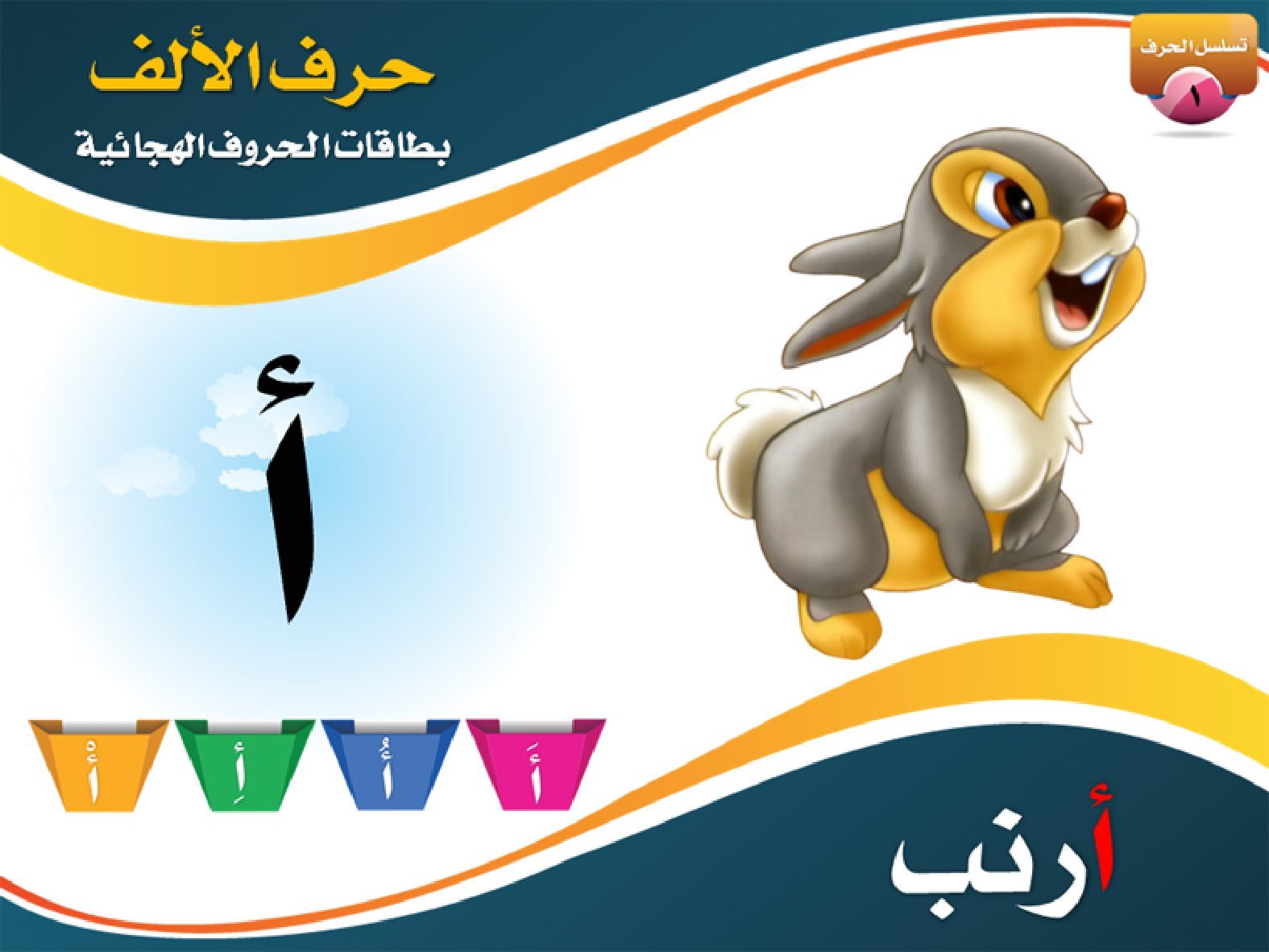 رحلة ممتعة لتعلم الحروف العربية: بطاقات الحروف الهجائية pdf رحلة ممتعة لتعلم الحروف العربية: بطاقات الحروف الهجائية pdf