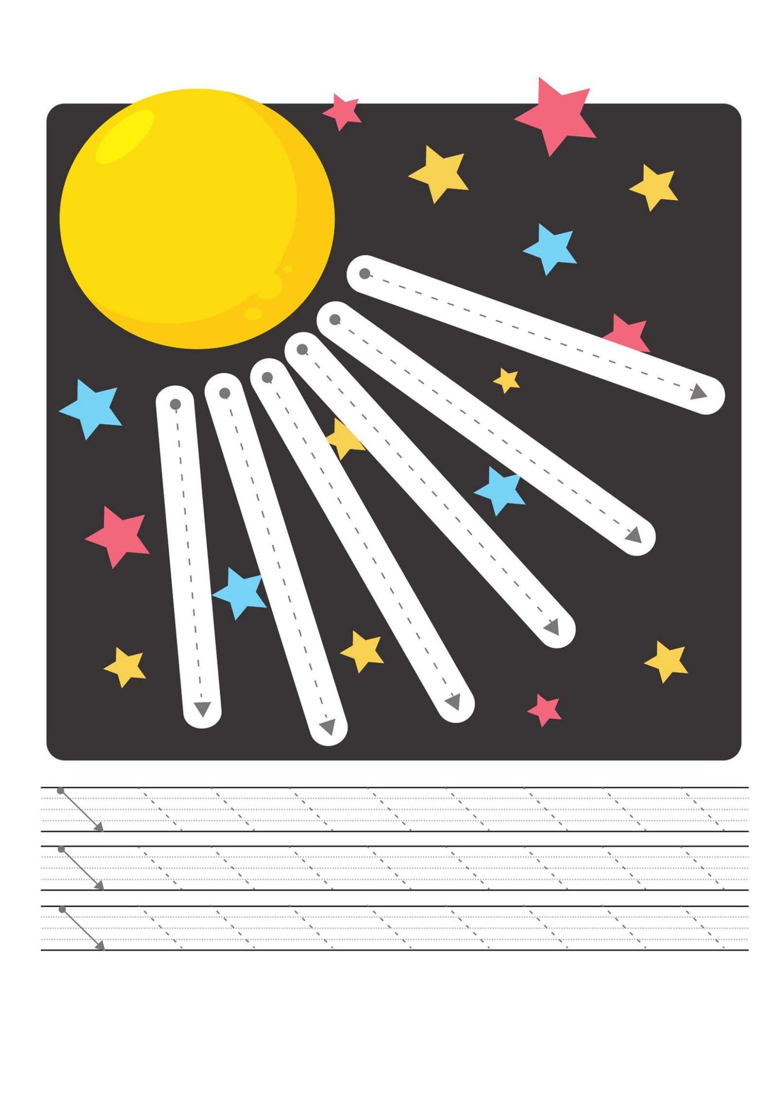 أوراق عمل أنشطة الإمساك بالقلم في الأسبوع التمهيدي pdf