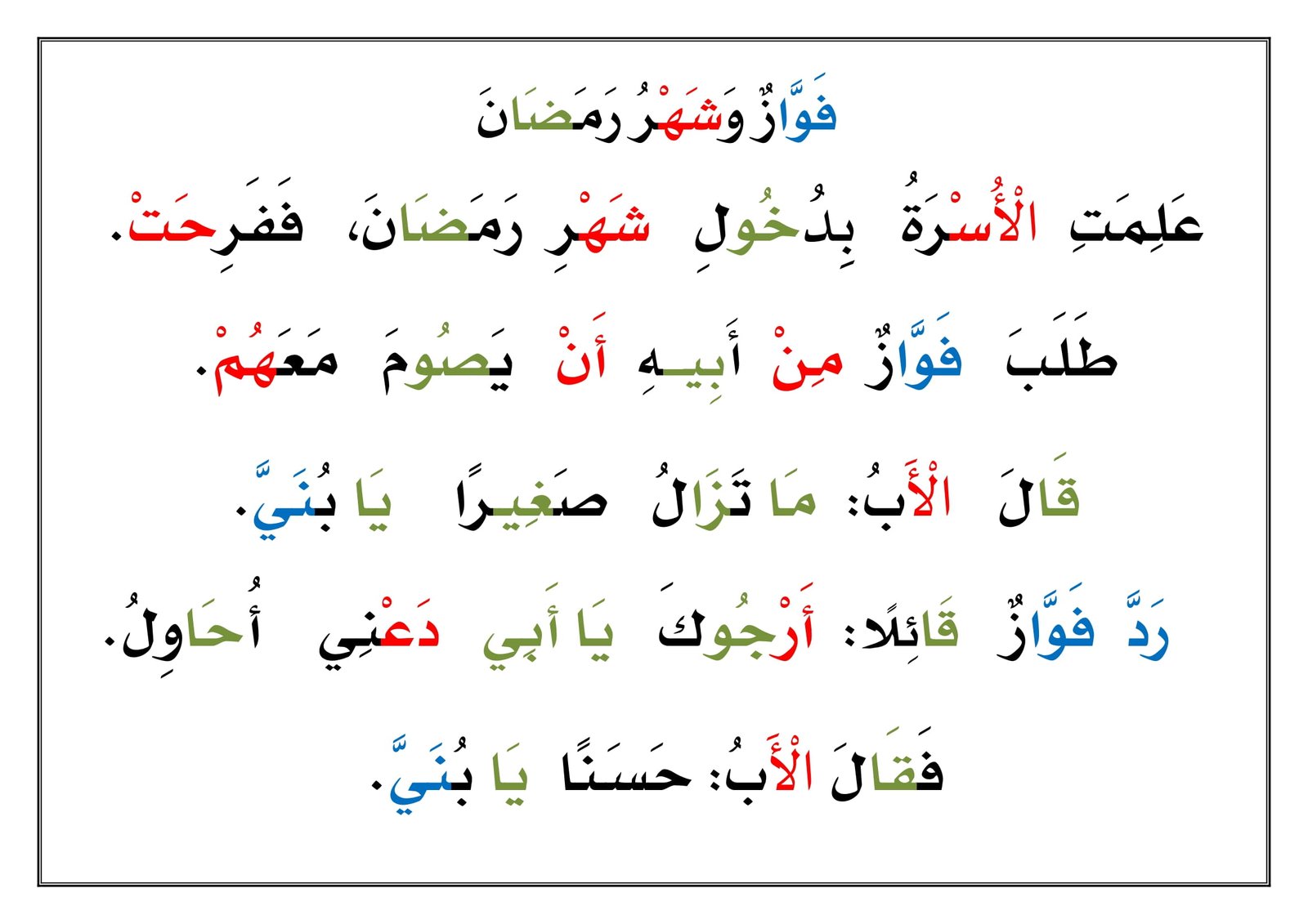 ملزمة النصوص القرائية في الصف الأول pdf تحميل مباشر مجاني