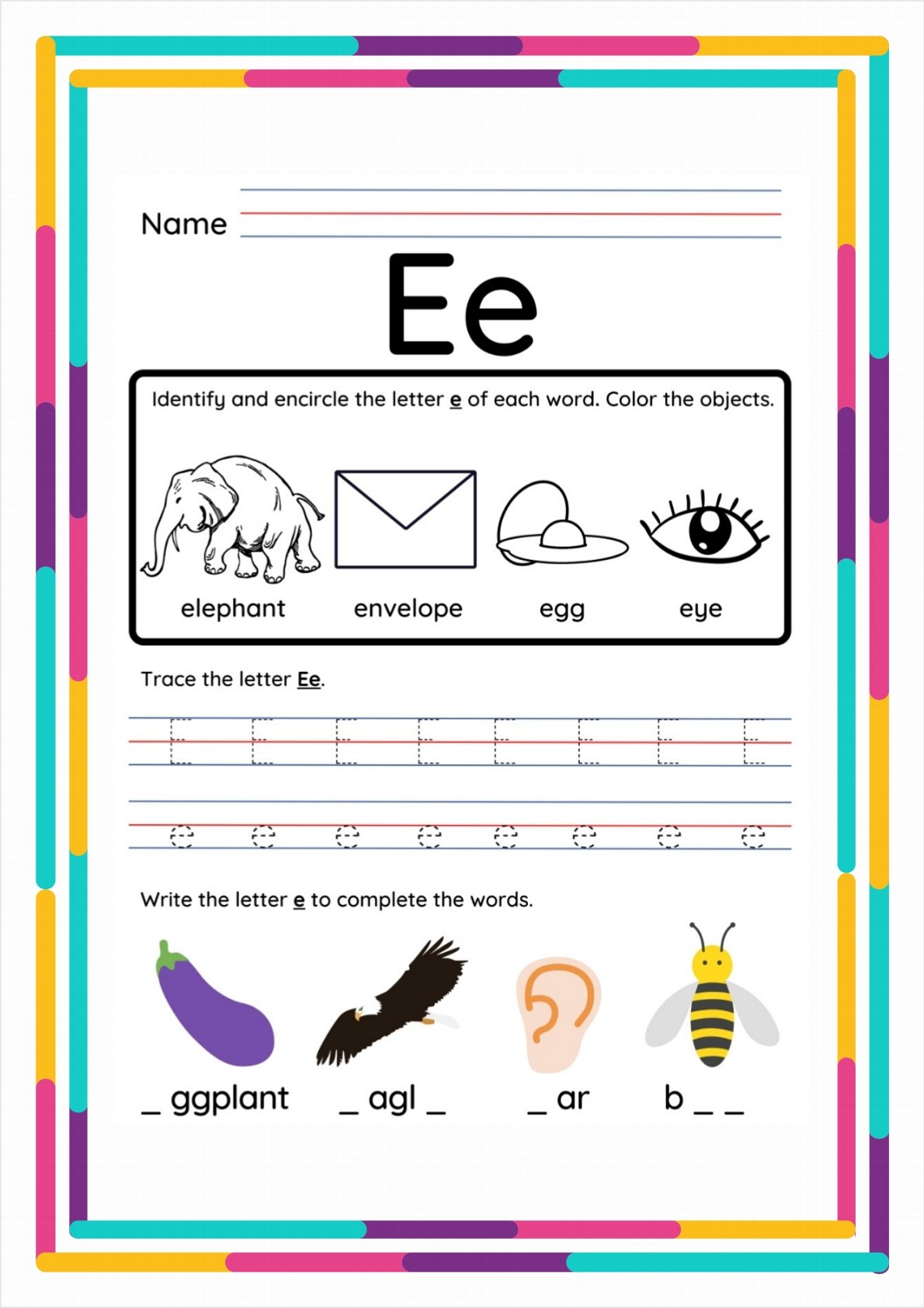 تحميل أفضل ملزمة لتعليم الأطفال الحروف الإنجليزية pdf جاهزة للطباعة