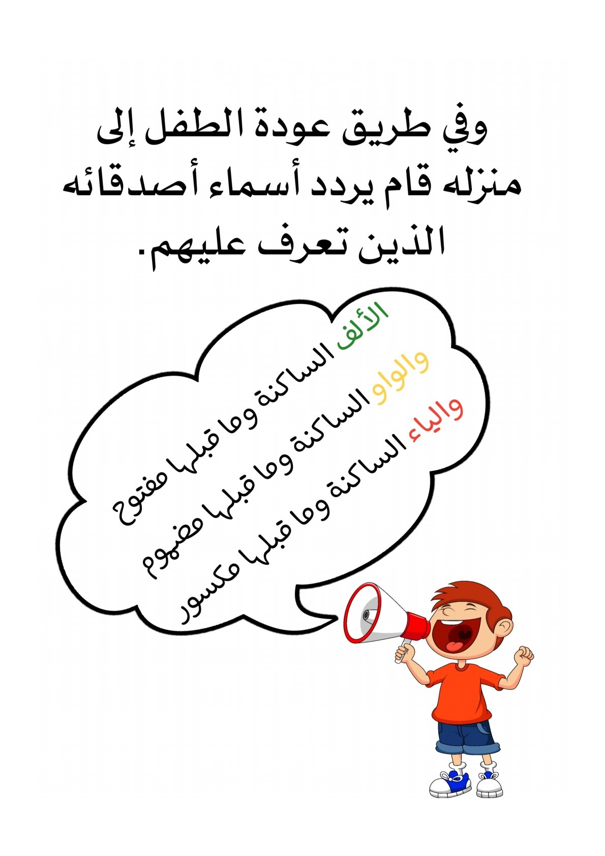 أجمل قصص الأطفال عن حروف المد: تعلم القراءة بطريقة مبتكرة pdf