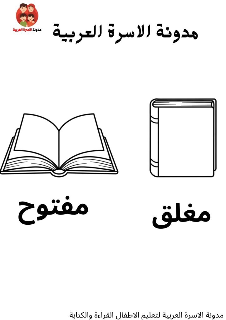 تعليم الأضداد للاطفال