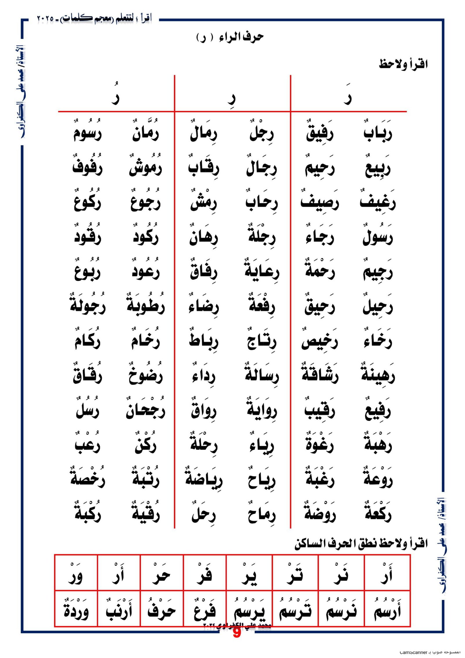 تعليم القراءة الصحيحة للأطفال