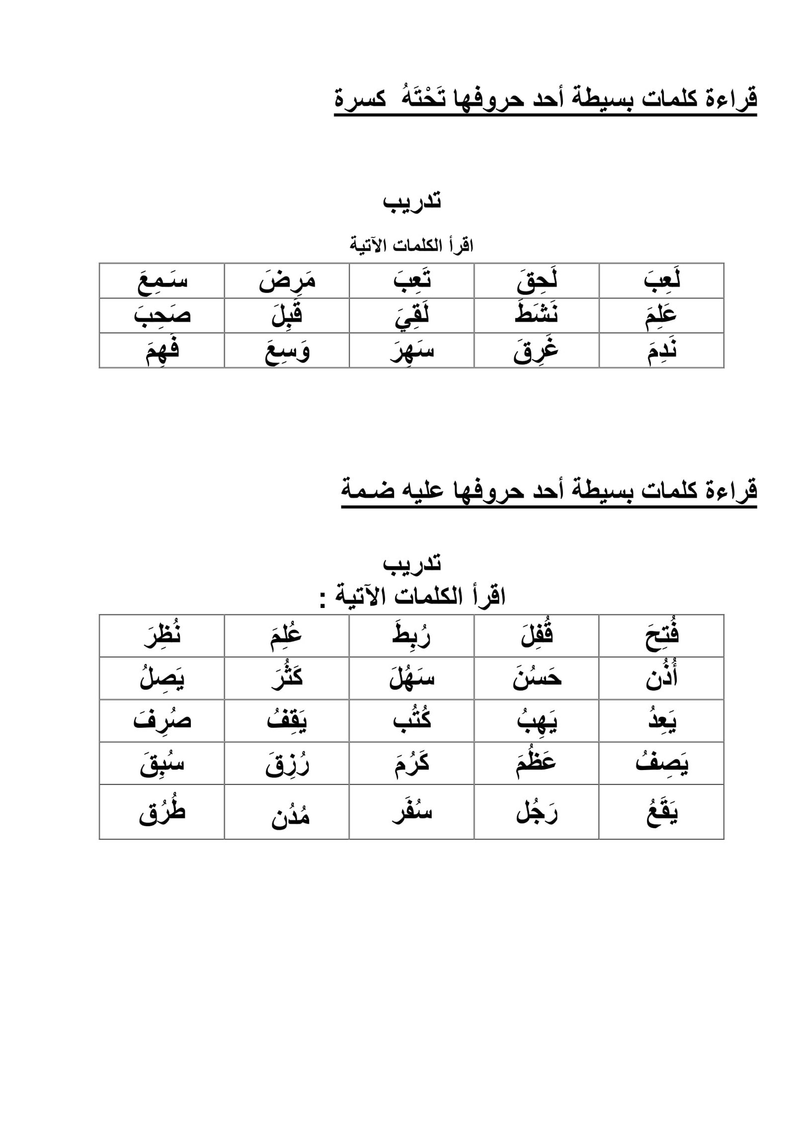 مذكرة علاجية شاملة في اللغة العربية للصف الثاني الابتدائي: أنشطة ممتعة PDF مجاني