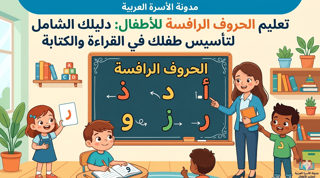 تعليم الحروف الرافسة للاطفال 