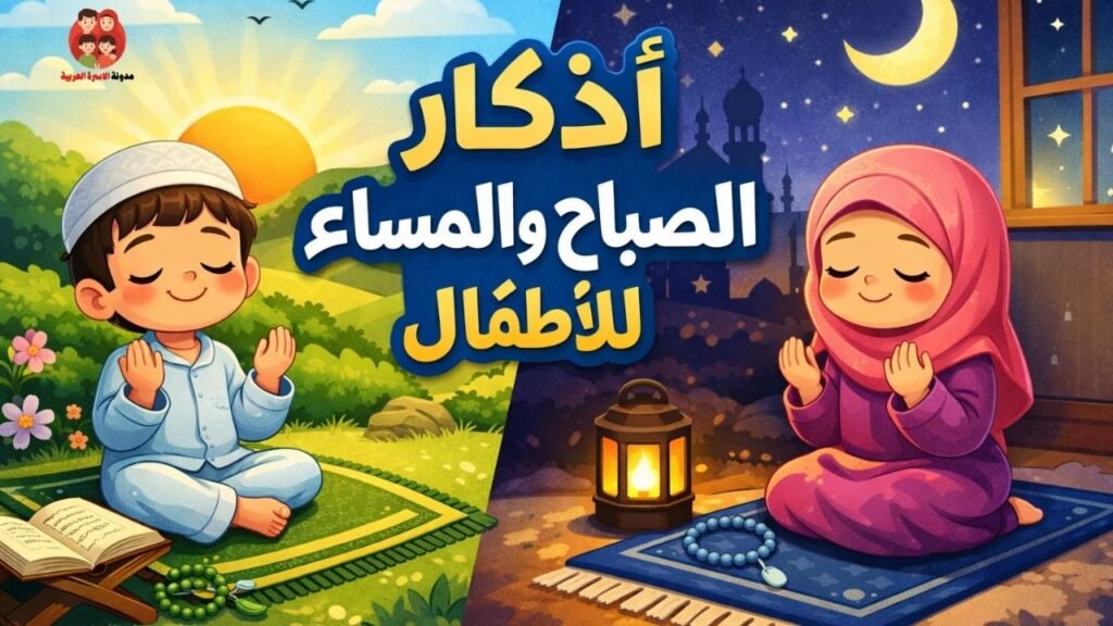 تعليم اذكار الصباح والمساء للاطفال 