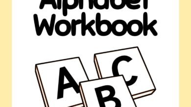 كتاب أنشطة الحروف الإنجليزية للأطفال PDF | تعلم الأبجدية من A إلى Z بطريقة ممتعة