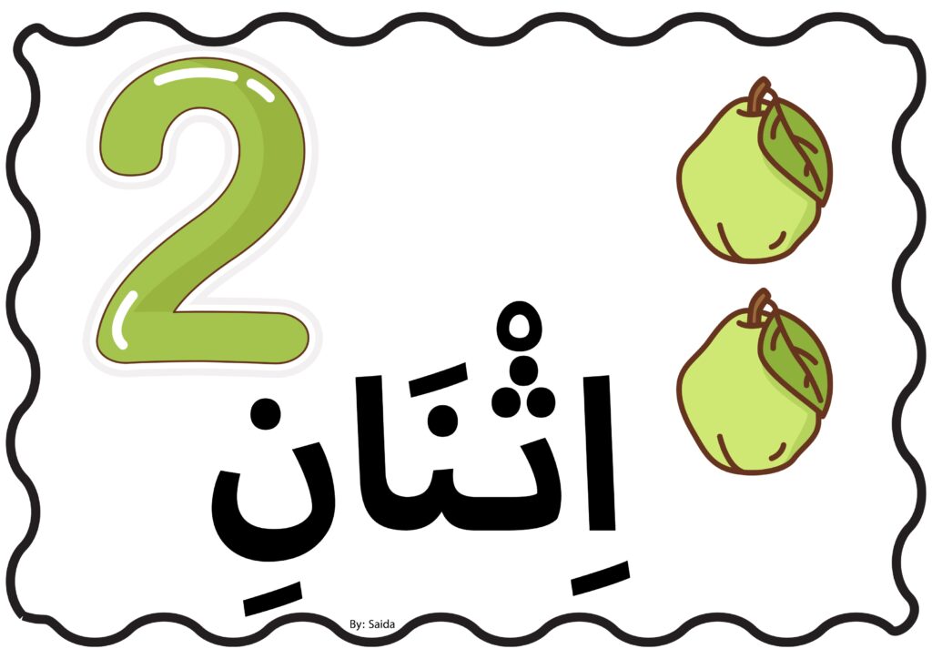 تحميل بطاقات الأرقام إلى 19 للأطفال PDF | تعلم العد وقراءة الأعداد بالعربية