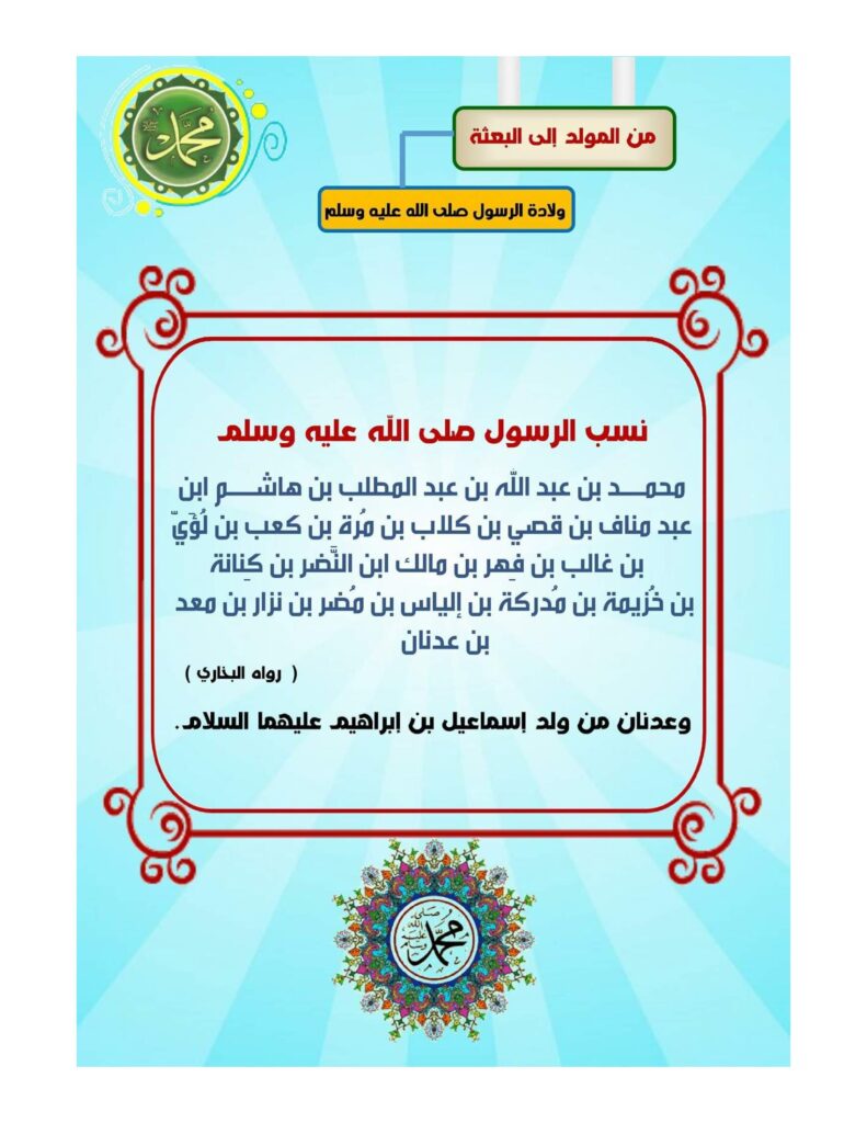 تحميل السيرة النبوية للأطفال PDF | من المولد إلى الوفاة