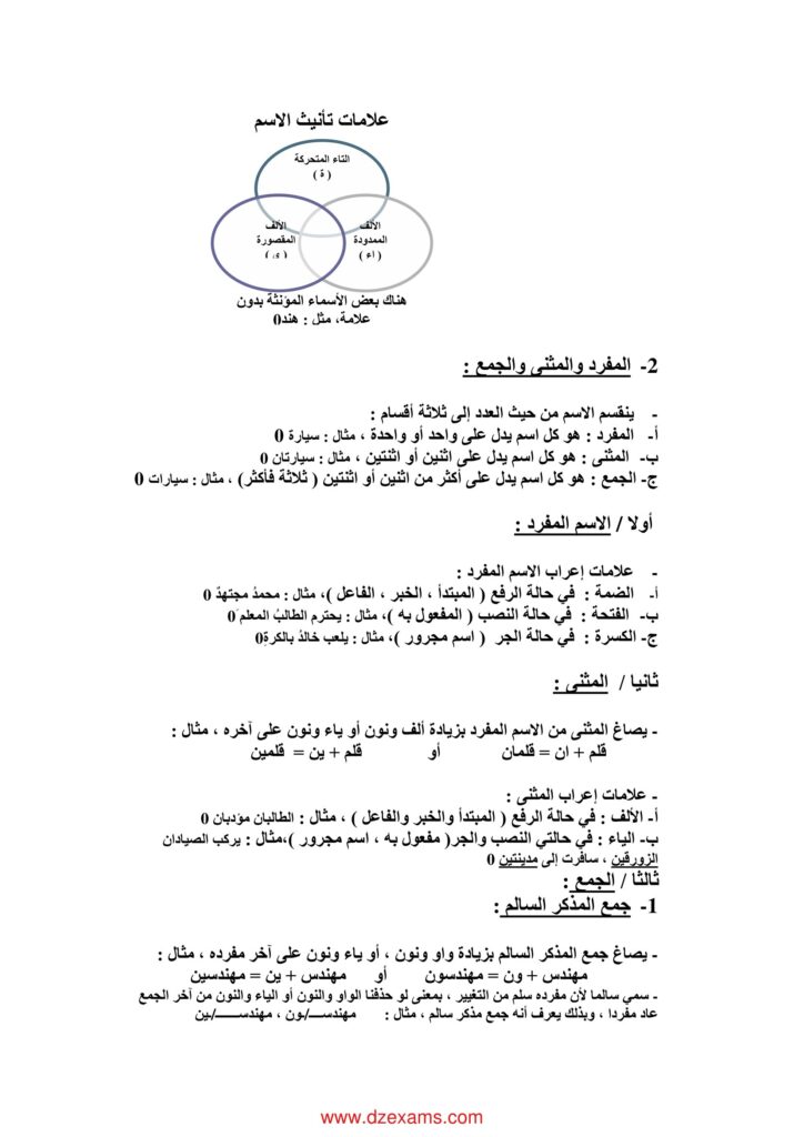 تحميل المختصر في دروس القواعد والإملاء للمرحلة الابتدائية PDF