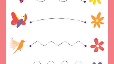 تحميل أنشطة ما قبل الكتابة لرياض الأطفال PDF | 9 أوراق عمل