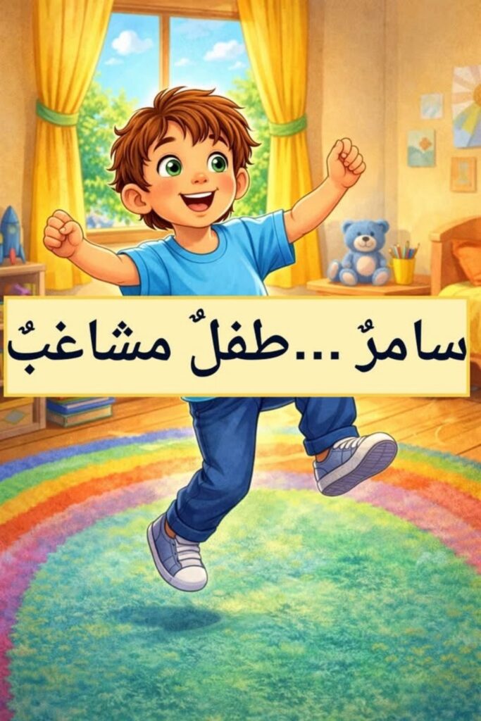 قصة سامر طفل مشاغب للأطفال عن توجيه الطاقة وفهم سلوك الطفل PDF