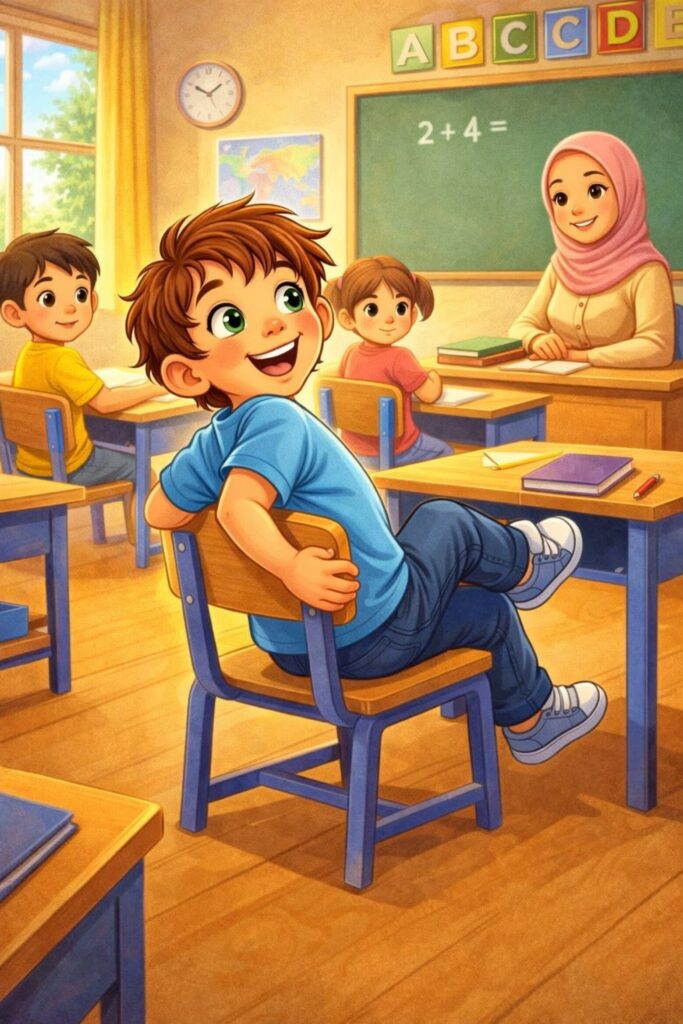 قصة سامر طفل مشاغب للأطفال عن توجيه الطاقة وفهم سلوك الطفل PDF