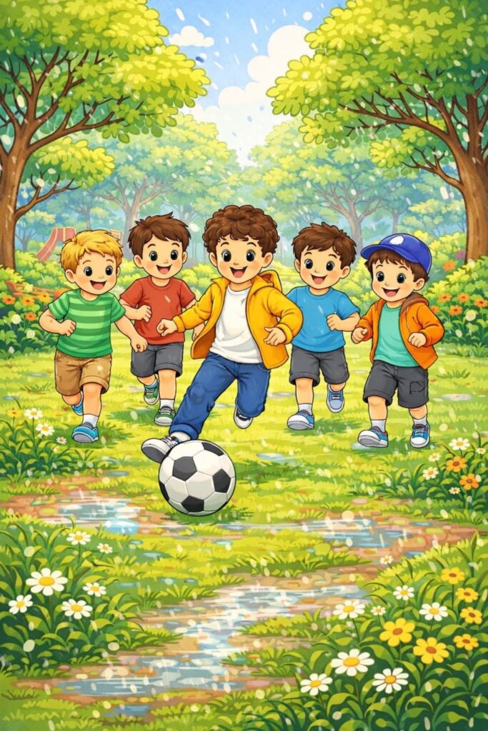 قصة قلوبٌ رحيمةٌ في الحديقة للأطفال PDF عن الرحمة بالحيوان ومساعدة القطط الصغيرة