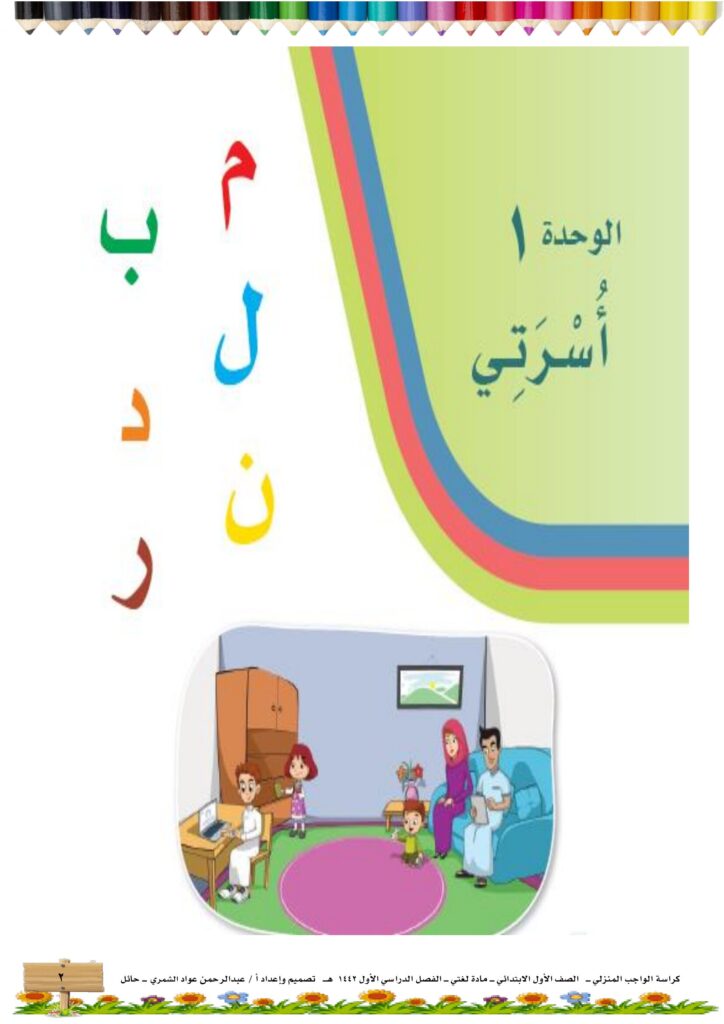 تحميل أوراق عمل تدريبات الحروف PDF للصف الأول | كراسة لغتي