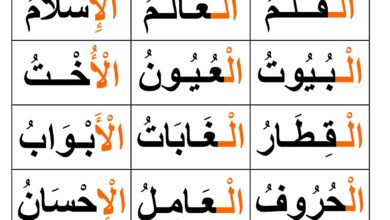 تحميل ورقة اللام القمرية PDF: 21 كلمة واضحة لتدريب الأطفال على القراءة