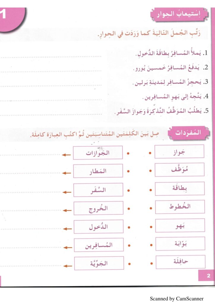 تحميل كتاب أحب العربية 5 تمارين PDF: من فهم الحوار إلى كتابة الفقرات
